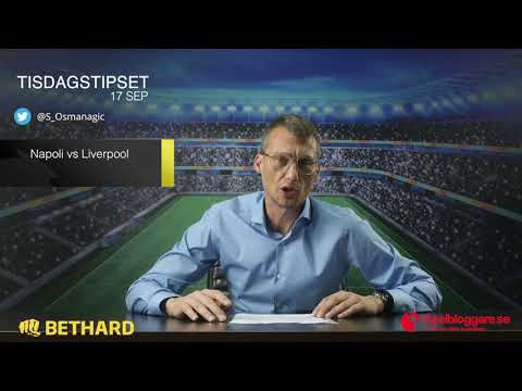 Speltips: Napoli - Liverpool & Chelsea - Valencia 17/9