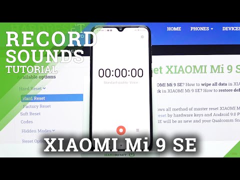 How to Record Sounds on XIAOMI Mi 9 SE – Use Sounds Recorder