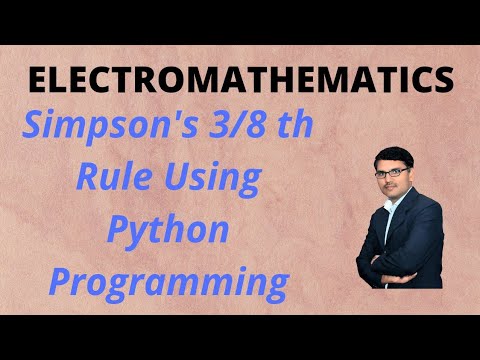 Simpsons Three By Eight Rule Using Python Programming