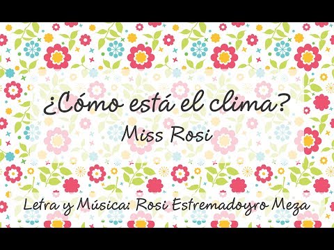 Que Llueva - Miss Rosi