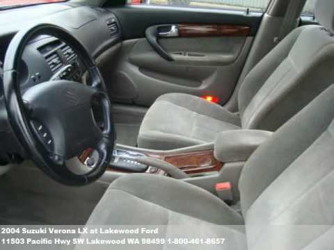 Thumbnail for 2004 Suzuki Verona LX, $6996 at Lakewood Ford in Lakewood, WA by Ford Verona