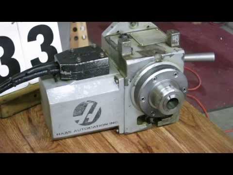 Haas HA5C Programmable Rotary Table, NEW 2007 - Online Auction - Machinesused.com