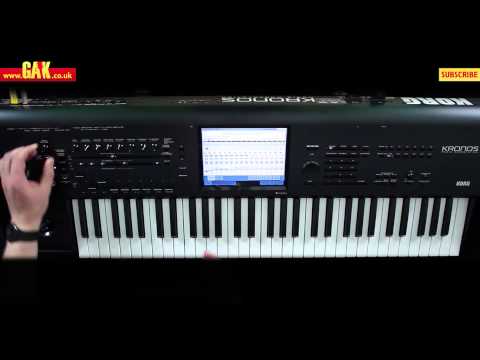 Korg Kronos Music Workstation Demo - PART 2