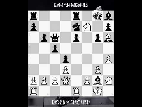 Bobby Fischer vs Edmar Mednis | 58th US Open, 1957