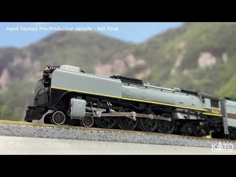 Kato USA N Scale FEF-3 "Greyhound" First look!