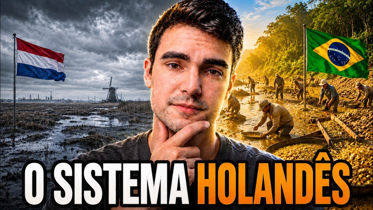 Por que a Holanda ficou rica sem ouro, petróleo ou clima? (e o Brasil não)