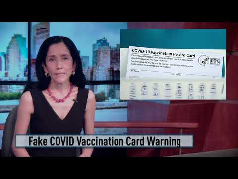 FBI Fake Vaccine Cards