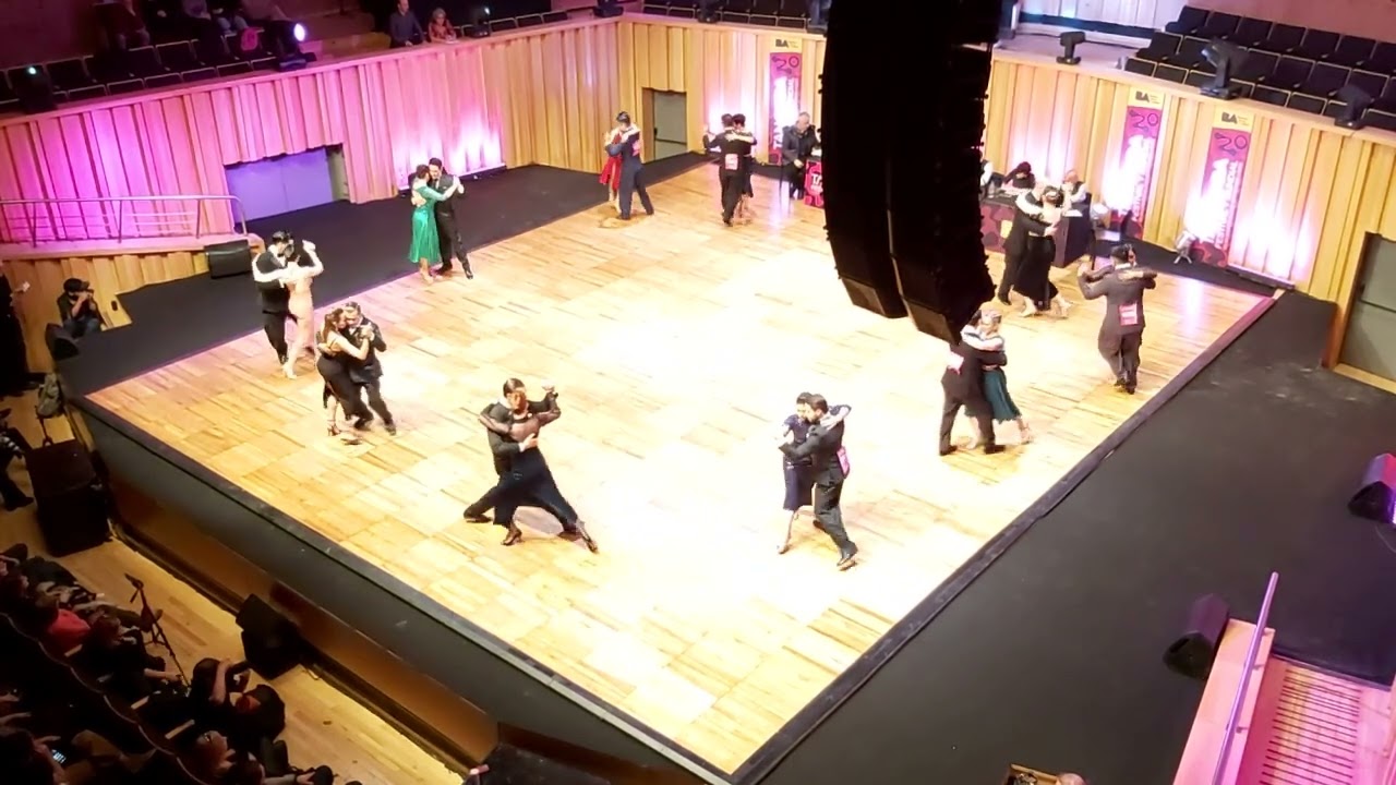 Ronda 5 Semifinales Mundial de Tango 2.023 "Si la llegaran a ver" Juan D'Arienzo/Héctor Mauré 🎵