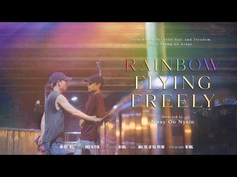 Rainbow Flying Freely