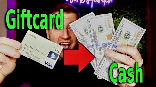 How To Turn Visa Gift Card into Cash Using Paypal | Transfer GiftCard Money to Bank Account