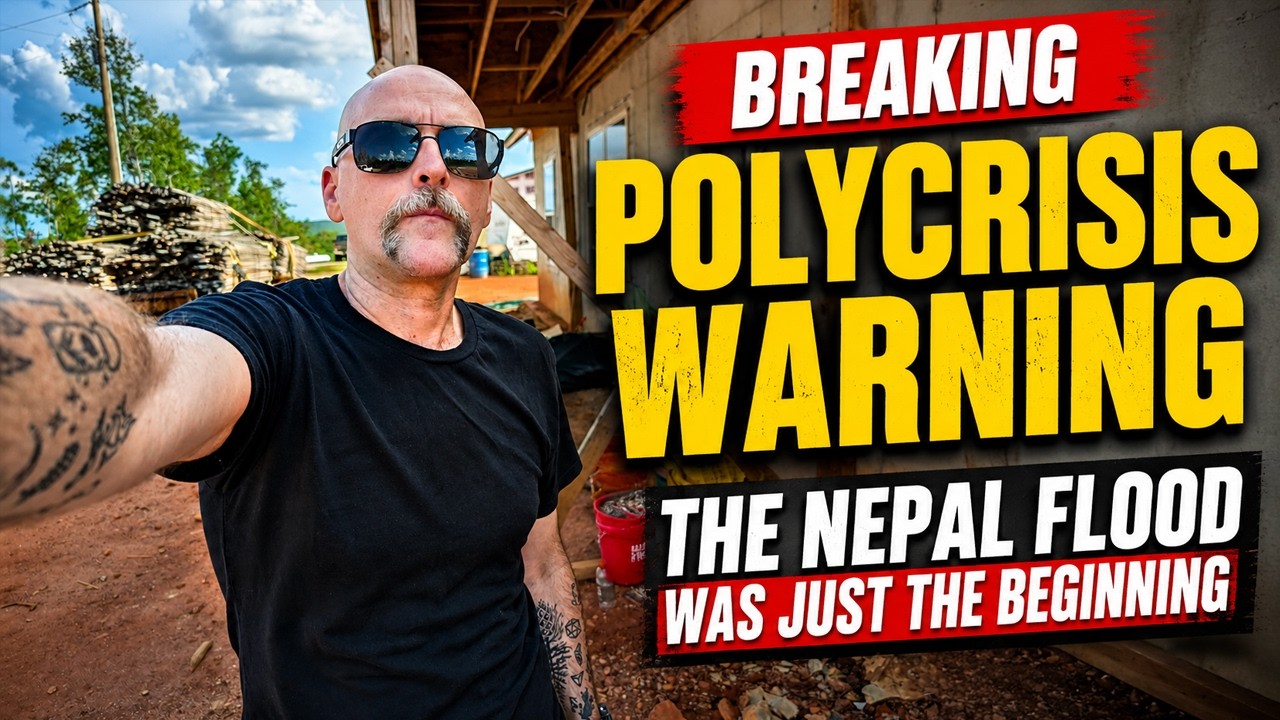 🛑ALERT🛑THE POLYCRISIS HAS STARTED🛑NEPALS GLACIER MELT WAS JUST THE BEGINNING🛑LOCK IN YOUR HOUSE🛑