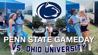 first PENN STATE GAME DAY of the season ! (penn state vs. ohio university)