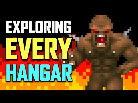 Exploring Doom's Hangar Level on Many Consoles