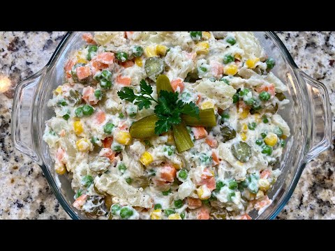Brazilian Potato Salad - so delicious and flavorful!