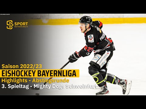 Eishockey Bayernliga: Die Highlights vom 3. Spieltag - ESC Geretsried vs. Mighty Dogs | SDTV