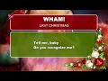 Last Christmas - Wham! (karaoke-versie)