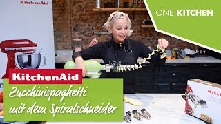 KitchenAid Spiralschneider 5KSM1APC – dafür wird er verwendet | by One Kitchen