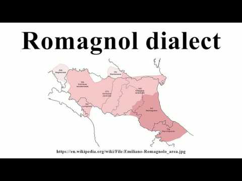 Romagnol dialect