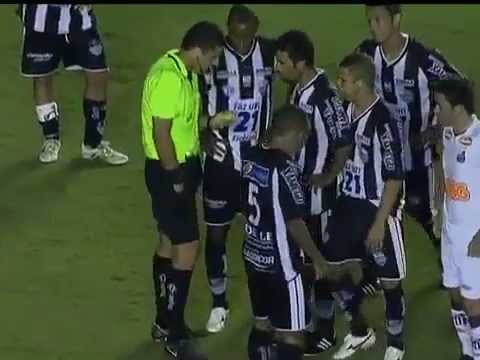 SANTOS FC 2 x 0 Comercial Paulistão 2012 (melhores momentos)