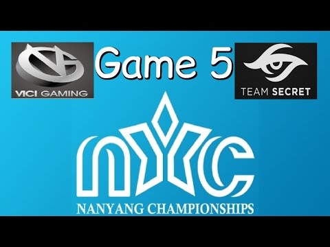 Secret vs VG - Game 5 Finals - Nanyang Championships - Teamfights