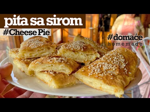 Pita sa sirom od gotovih kora 🍽 dupla mera 🍽 brza i ukusna ♥️