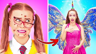 HOW TO BECOME A POPULAR UNICORN || Amazing Beauty Gadgets! Makeover Hacks by 123 GO! SCHOOL