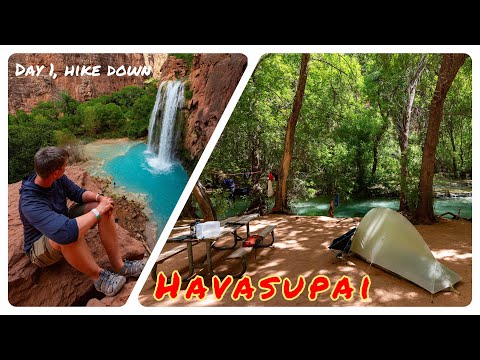 Tag 12 - Havasupai Indian Reservation: runter zum Campground