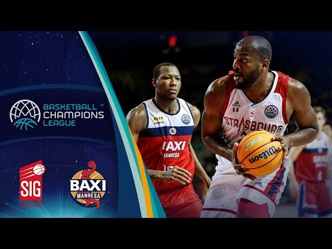 SIG Strasbourg v BAXI Manresa - Highlights - Basketball Champions League 2019-20