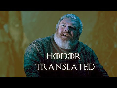 Hodor BUT With Subtitles