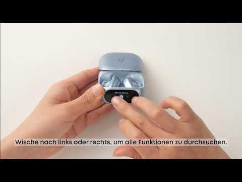 Wie verwendet man das Smart Display des Liberty 5 Pro Ladecases？