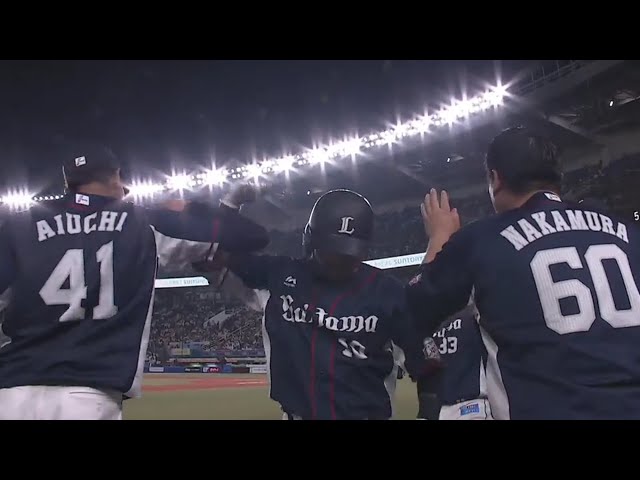 【6回表】バックスクリーンへ一直線!! ライオンズ・森の逆転2ランホームラン!! 2019/4/25 M-L