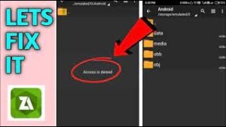 HOW TO FIX Access is denied in ZArchiver | How to Open/Access Android data & obb in Android