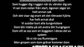 Kapten Röd - Ju mer dom spottar Lyrics.mp4
