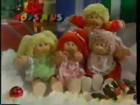 Toys R Us, Cabbage Patch Kids (1980's Christmas Commercial)