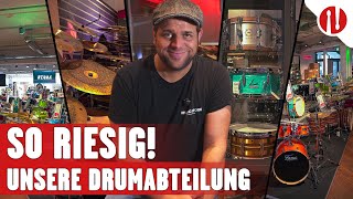 EIN TRAUM für Drummer - Unsere Drumabteilung im Music Store