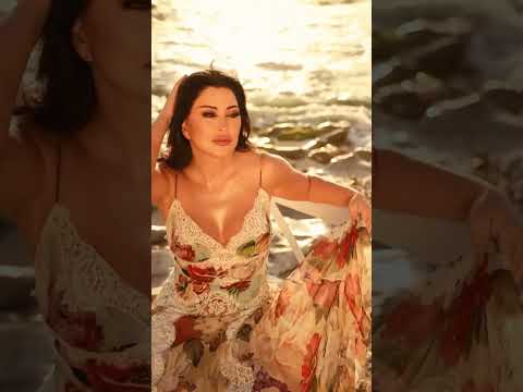 Jumana Murad posting unique photos on the beach.