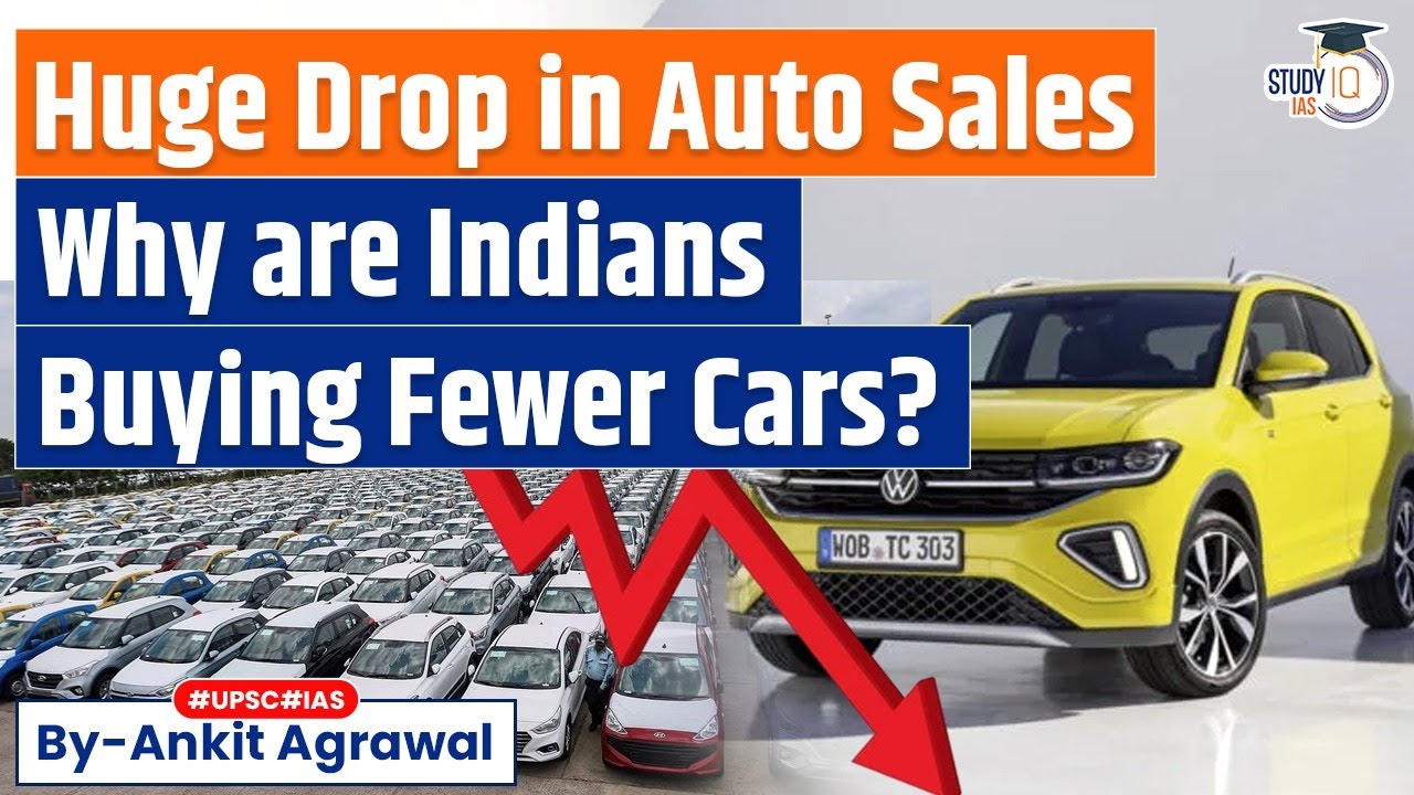 Why Car Purchases Are Falling in India? | Crucial Reasons You Must Understand | UPSC