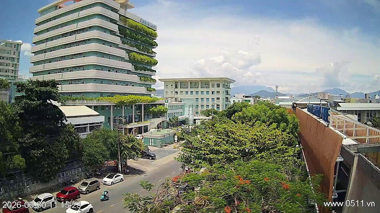 Live webcam view of Obras del Hospital de Da Nang