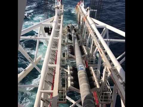 Rigid Pipelay - pipe in stinger