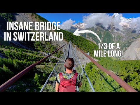 Hiking Randa to Zermatt | Get Away From Crowds and Brave the Charles Kuonen Suspension Bridge!