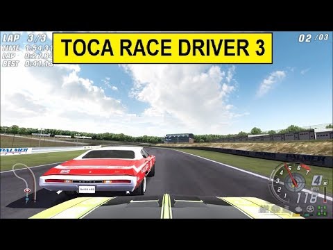 Toca Race Driver 3, Gameplay PC, US Muscle Cars, Online Race