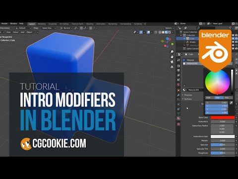 Intro to Array, Bevel, Boolean and Mirror Modifiers in...