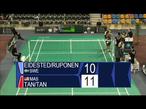 Eidestedt/ Ruponen vs Tan/ Tan (MD, SF) - Orleans Intl. 2016