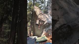 Video thumbnail: Four Horsemen, V6. Tuolumne Meadows