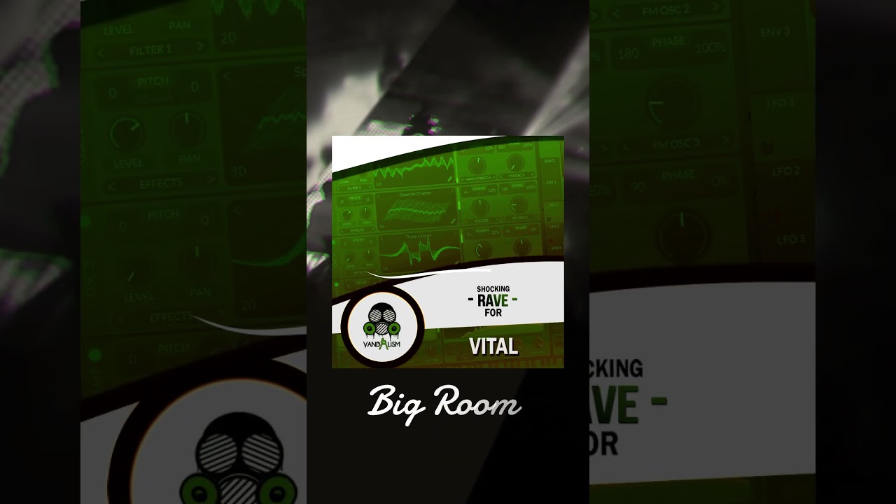 Calling Techno Producers ☎️ Vital Rave Presets 🔥 are out!