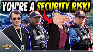 Secret Service Will Ask Questions! Airport Police Give Journalist Unnecessary DIRECTIVES!