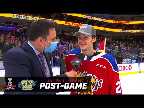 2022 WHL Championship Post-Game: Jalen Luypen