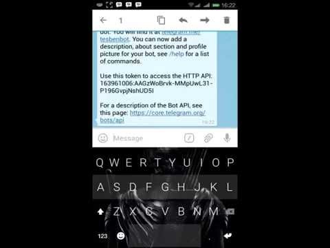 Video tutorial cara bikin command telegram bot