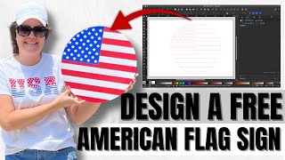 Create A Stunning American Flag Wooden Sign In Inkscape With This Easy Tutorial!