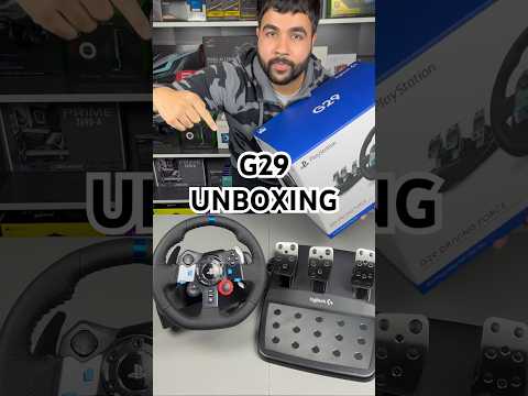 Logitech G29 Unboxing ASMR #shorts #g29 #logitechg29 #asmr #unboxing #logitech #simracing #simulator